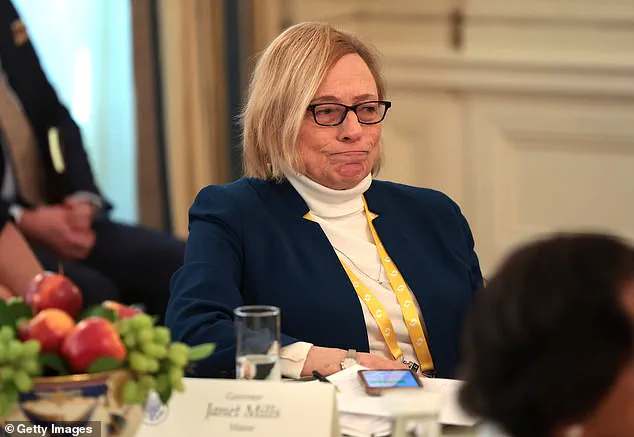 Heated Exchange at White House Meeting: Trump and Main's Governor Janet Mills on Trans Athlete Participation