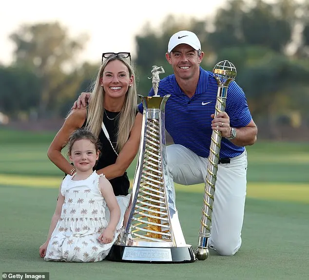 Rory McIlroy's daughter, Poppy, shares heartwarming moment with him after his win at Pebble Beach