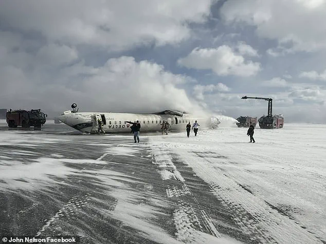 Shocking Video Shows Delta Flight Exploding into Flames in Toronto