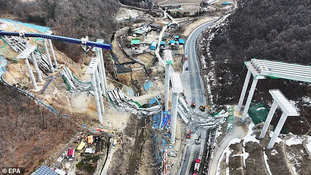 South Korea Bridge Collapse Kills Four Construction Workers