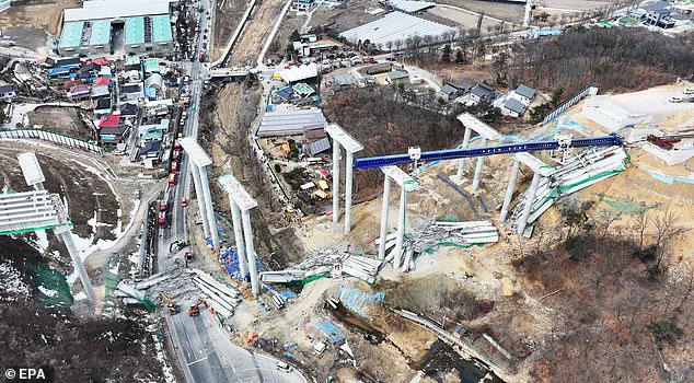 South Korea Bridge Collapse Kills Four Construction Workers