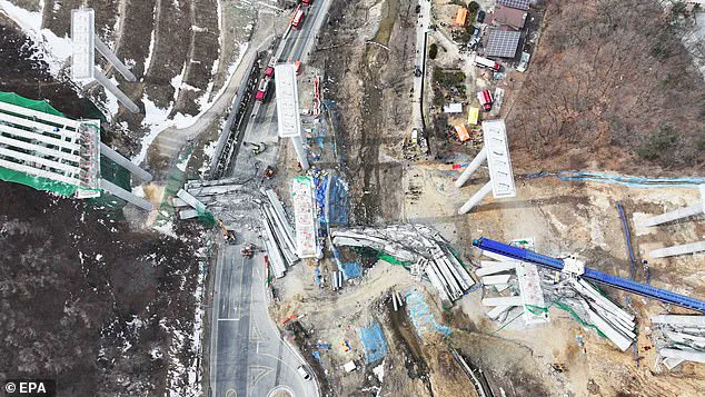 South Korea Bridge Collapse Kills Four Construction Workers