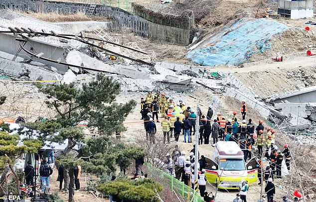 South Korea Bridge Collapse Kills Four Construction Workers