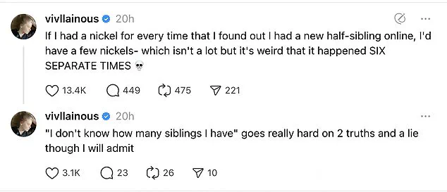 Transgender TikToker Shares Unsettling Pattern in Discovering Potential Half-Siblings