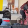 Wild Fight between Dozens of People at Atlanta Airport Leaves Onlookers Stunned