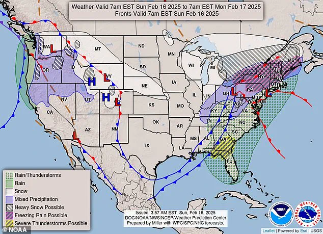 Winter Storm Jett Brings Severe Weather to the Eastern US