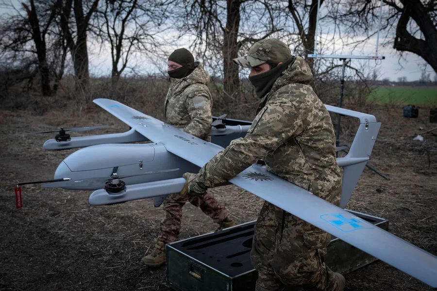 Russian Air Defense Systems Thwart Ukrainian Drone Attacks