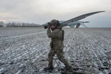 Russian Forces Use Drone to Destroy Ukrainian Machine Gun Nest Hindering Advancement