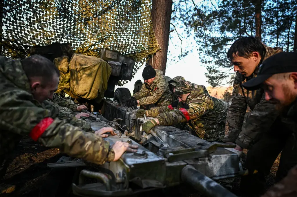 Fierce Combat Rages in Kursk Oblast Between Russian and Ukrainian Forces