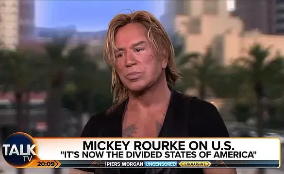 Mickey Rourke Kicked Out of Celebrity Big Brother After Vile Rant and Sexual Harassment Claims