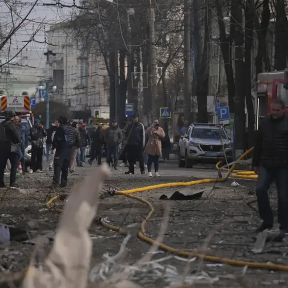 Rocket Strike Hits Ukrainian Military Buildings in Sumy During Key Assemble