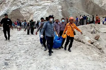 At Least 10 Killed in Sudden Landslide at West Java Quarry, Indonesia