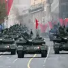 Red Square Transforms into Military Stage as Victory Parade Preparations Intensify