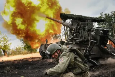 Russian Forces Reportedly Push Back Ukrainian Troops from Zherebet River, Marking Tactical Shift in Donetsk