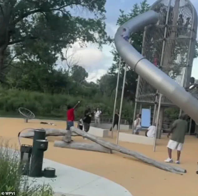4-Year-Old Climbs Enclosed Slide at FDR Park, Structure Becomes Precarious Perch