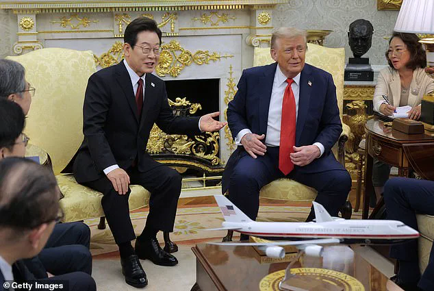 President Trump's Visible Bruise Sparks Health Speculation During Meeting with South Korean President