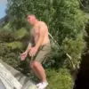 Stunt Gone Wrong: Nostalgia-Driven Bridge Flip Leaves Man with Punctured Lungs, Warns Others of Risks
