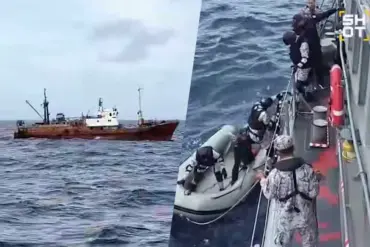 Royal Thai Navy Intercepts Russian Fishing Vessel, Raises Concerns Over Illegal Activities